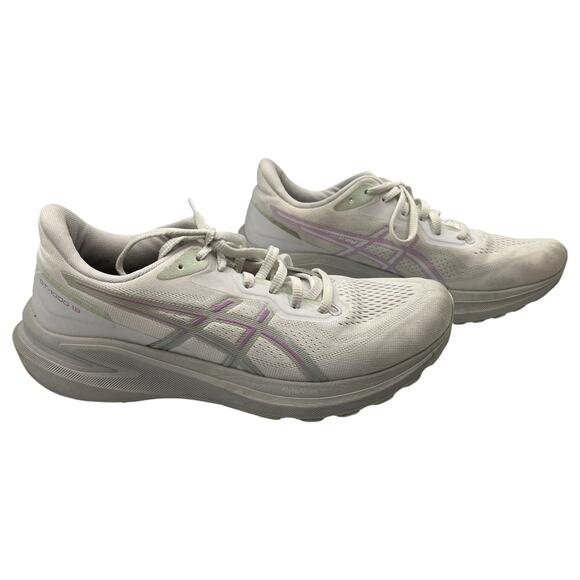 Asics GT-1000 13 Running Shoes Trainers Sneakers White Lavender Glow Size 9 - Picture 6 of 9